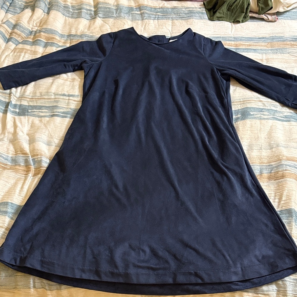Gretchen Scott Designs Navy Midi Dress